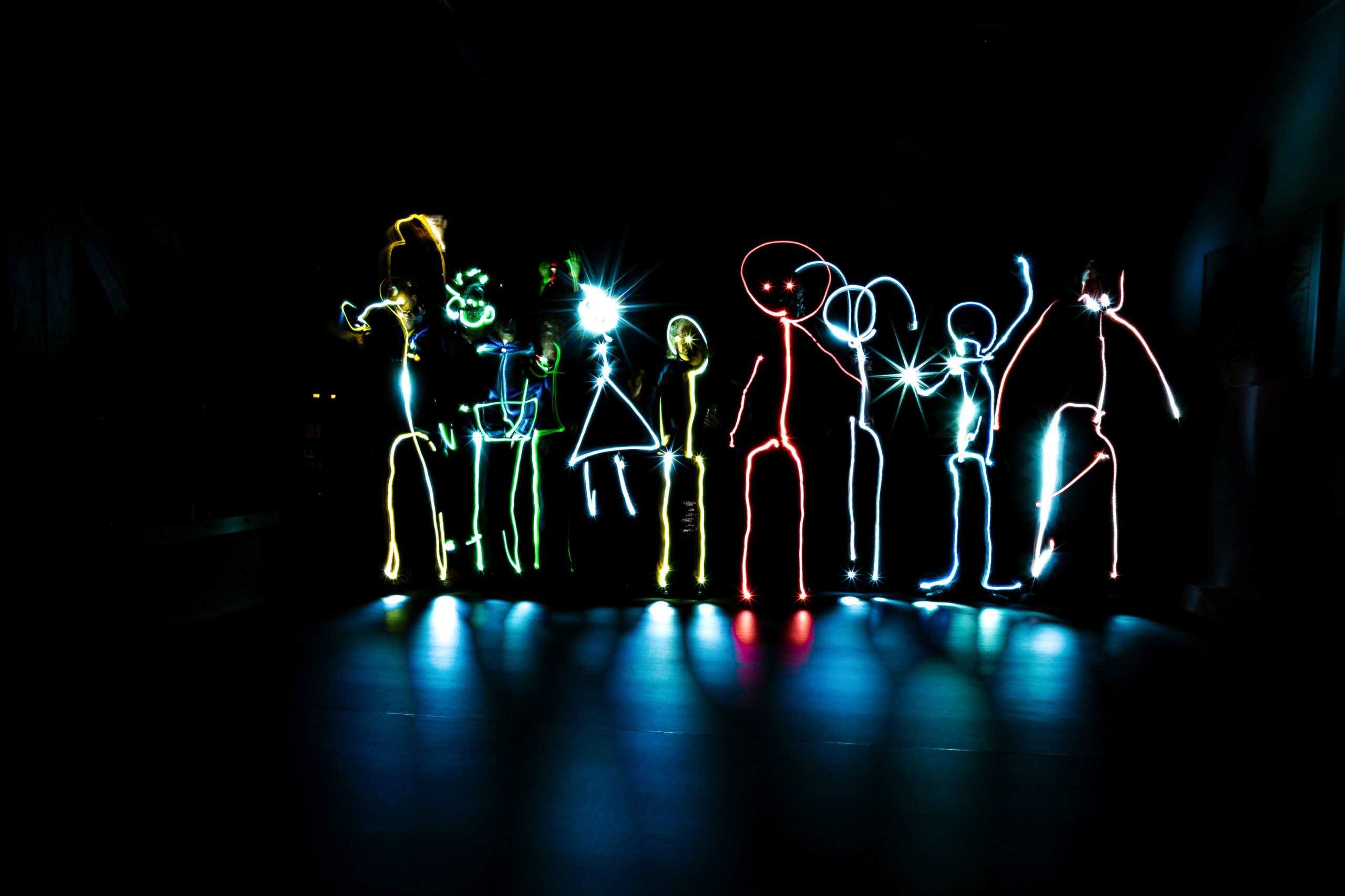 Workshop „Malen mit Licht“ begeistert in der Zehntscheuer