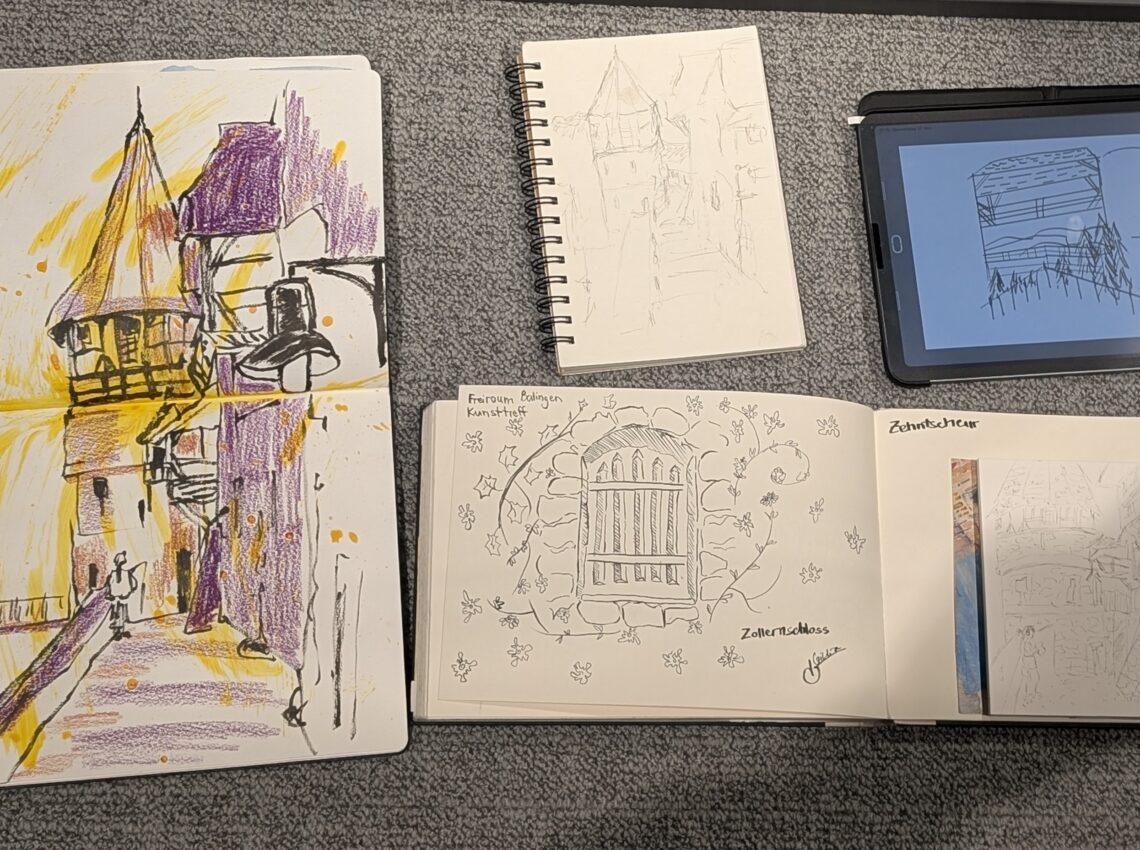 Zehntscheuer und Co: Mit Stift und Blick fürs Detail durch Balingen